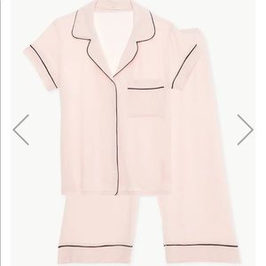 Eberjey Gisele Short Sleeve & Cropped Pant Set